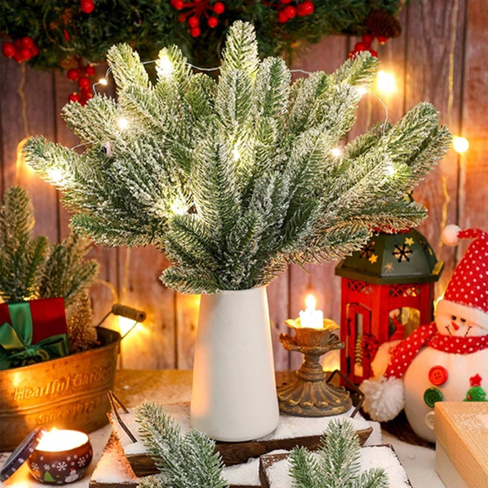 Artificial Pine Grass Picks 10/20Pcs – Home & Party Decor Artificial Plant Picks Babs