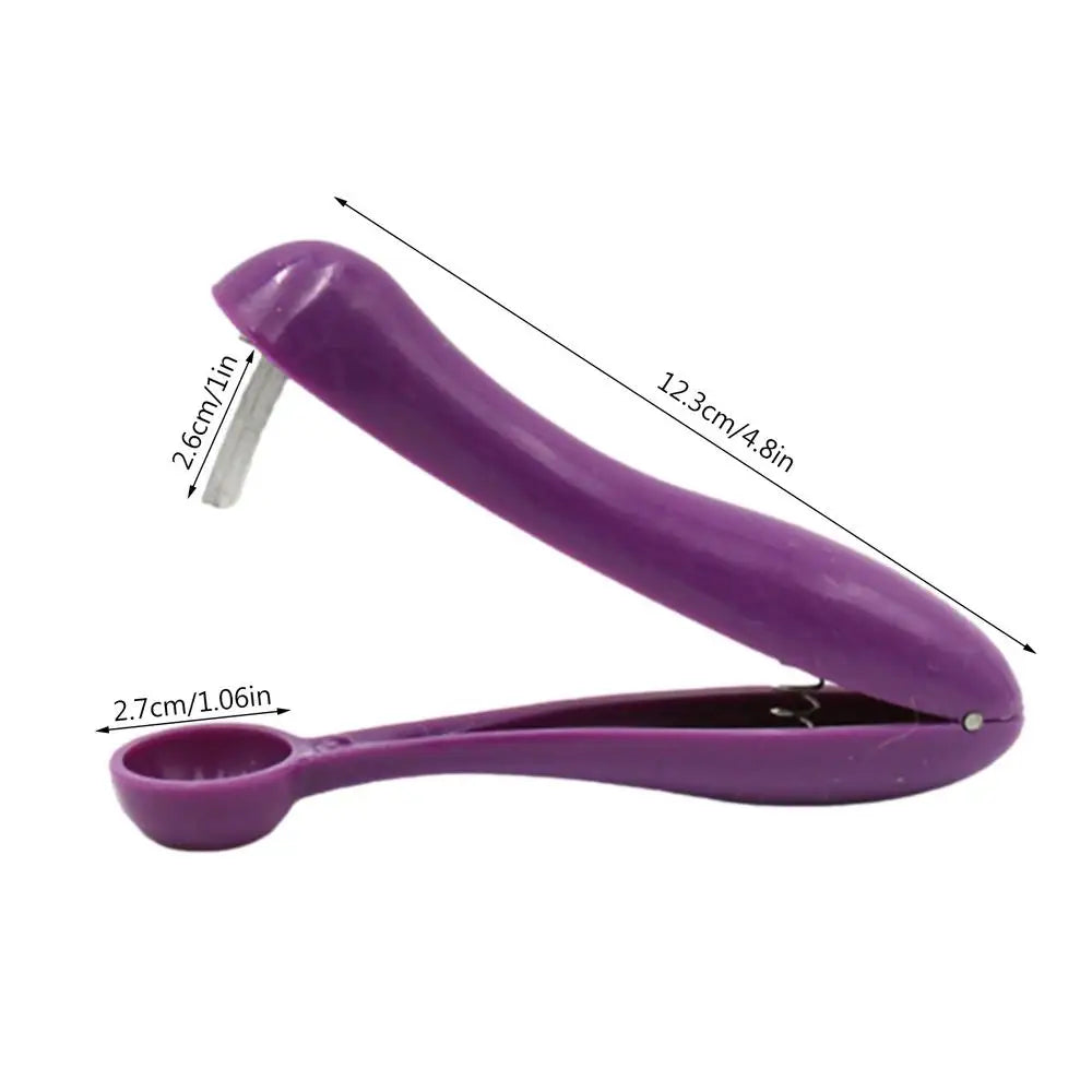 Cherry Pitter & Olive Corer Tool – One-Hand Kitchen Gadget Fruit Pitter Tool Babs 1pcs