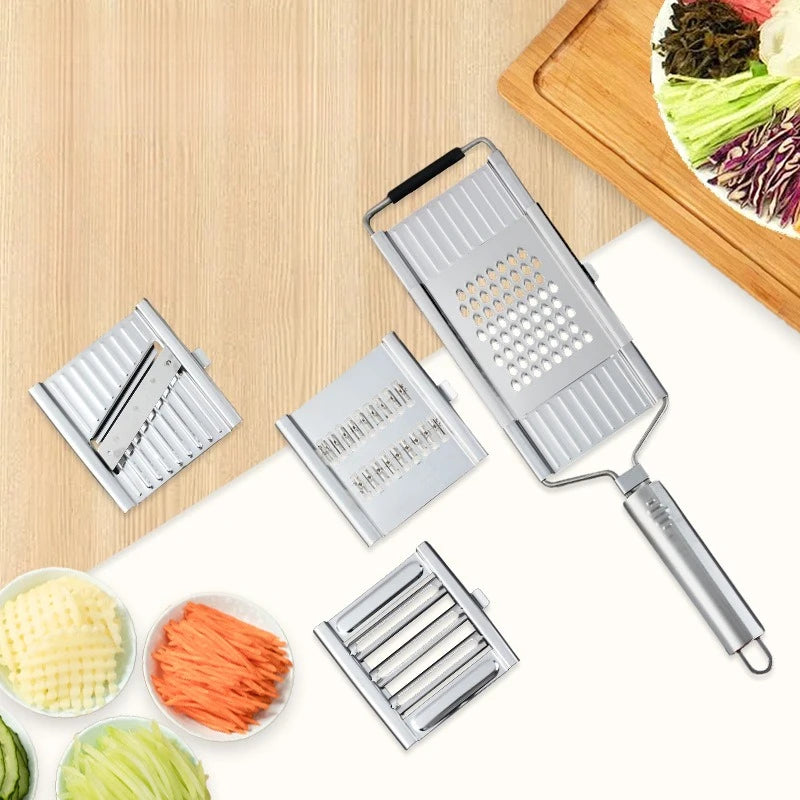 Manual Multifunctional Vegetable Cutter & Stainless Steel Slicer Vegetable Slicer Babs