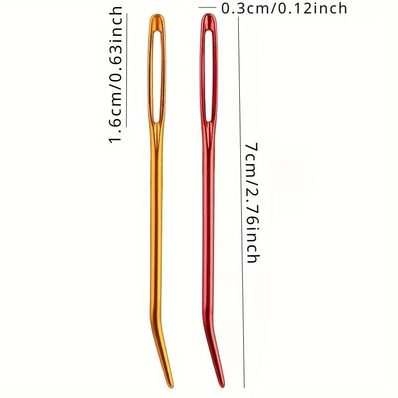Big Eye Sewing Needles – Thick Hole Knitting & Tapestry Set Sewing Needles Babs