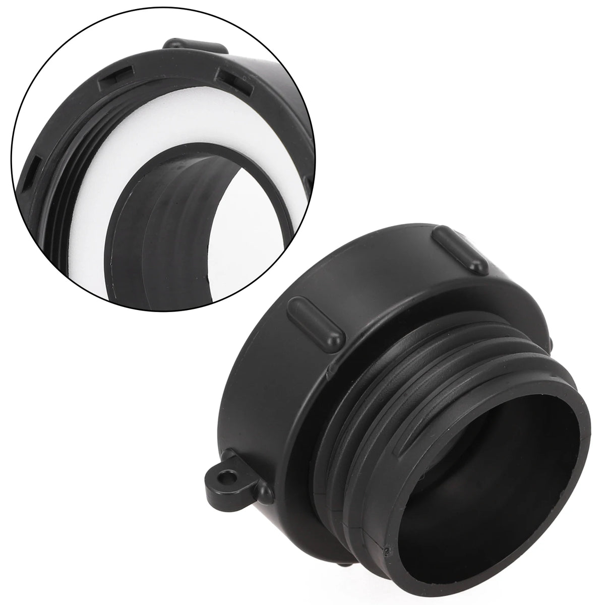 IBC Tank Adapter S60x6 – 2" BSP Fine to Coarse Thread Fitting Tank Pipe Adapter Babs