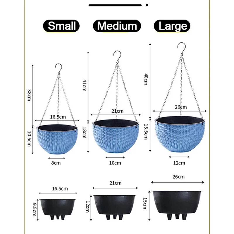 Macrame Hanging Plant Pot | Outdoor Flower Planter Basket Hanging Plant Basket Babs