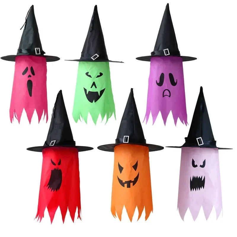 Halloween LED Ghost Hanging Decorations – Haunted House Lights Halloween Hanging Decoration Babs