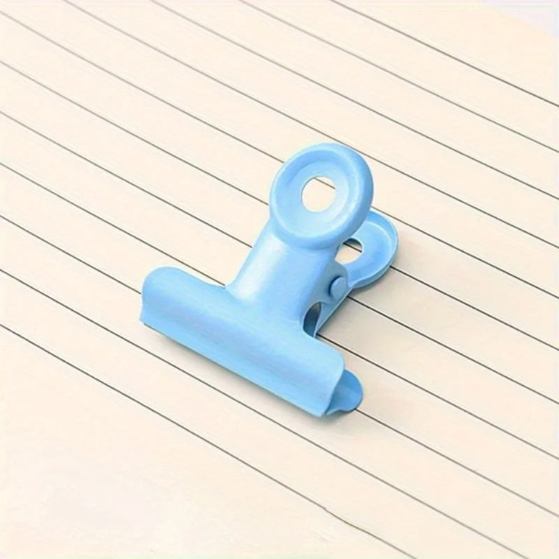 10-Pack Metal Multifunction Clips – Food, File & Photo Clamps Multifunction Bag Clips Babs Blue