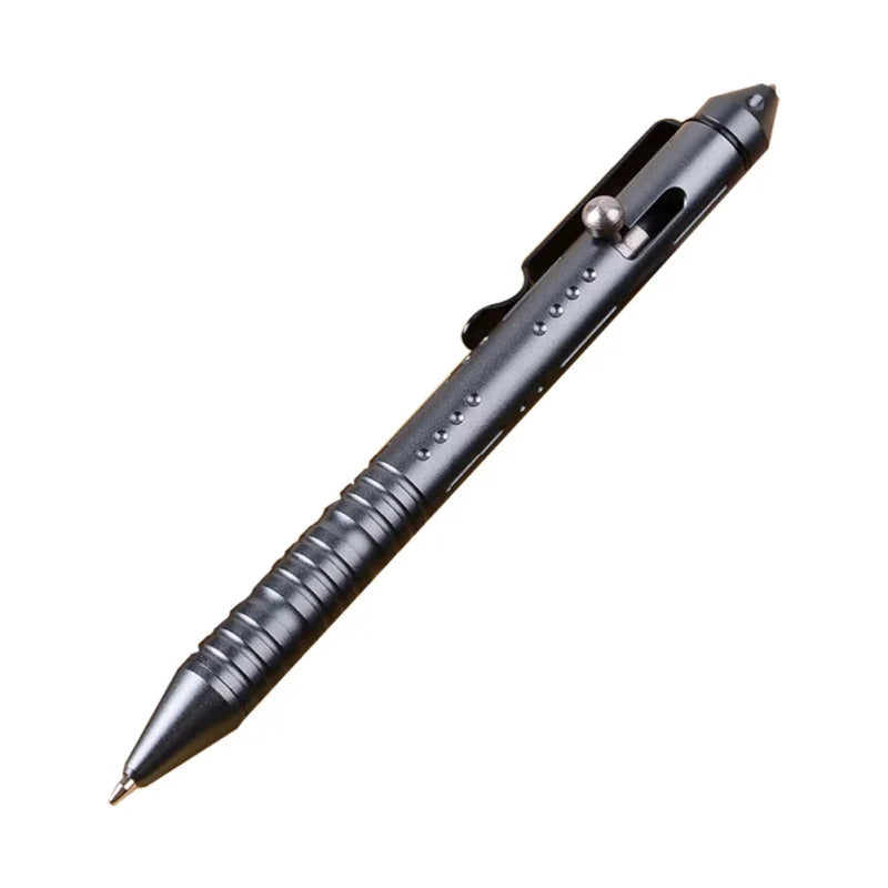 Tactical Pen Glass Breaker – Aluminum EDC Emergency Tool Tactical EDC Pen Babs Gray