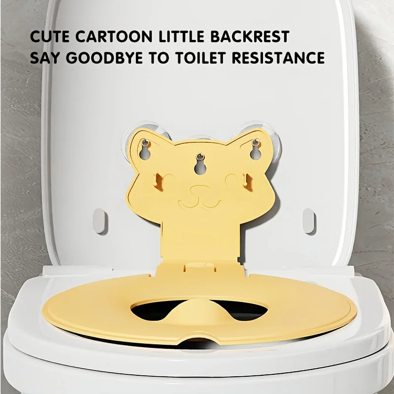 Foldable Cartoon Toilet Seat Cover – Washable & Fade-Resistant Toilet Seat Cover Babs