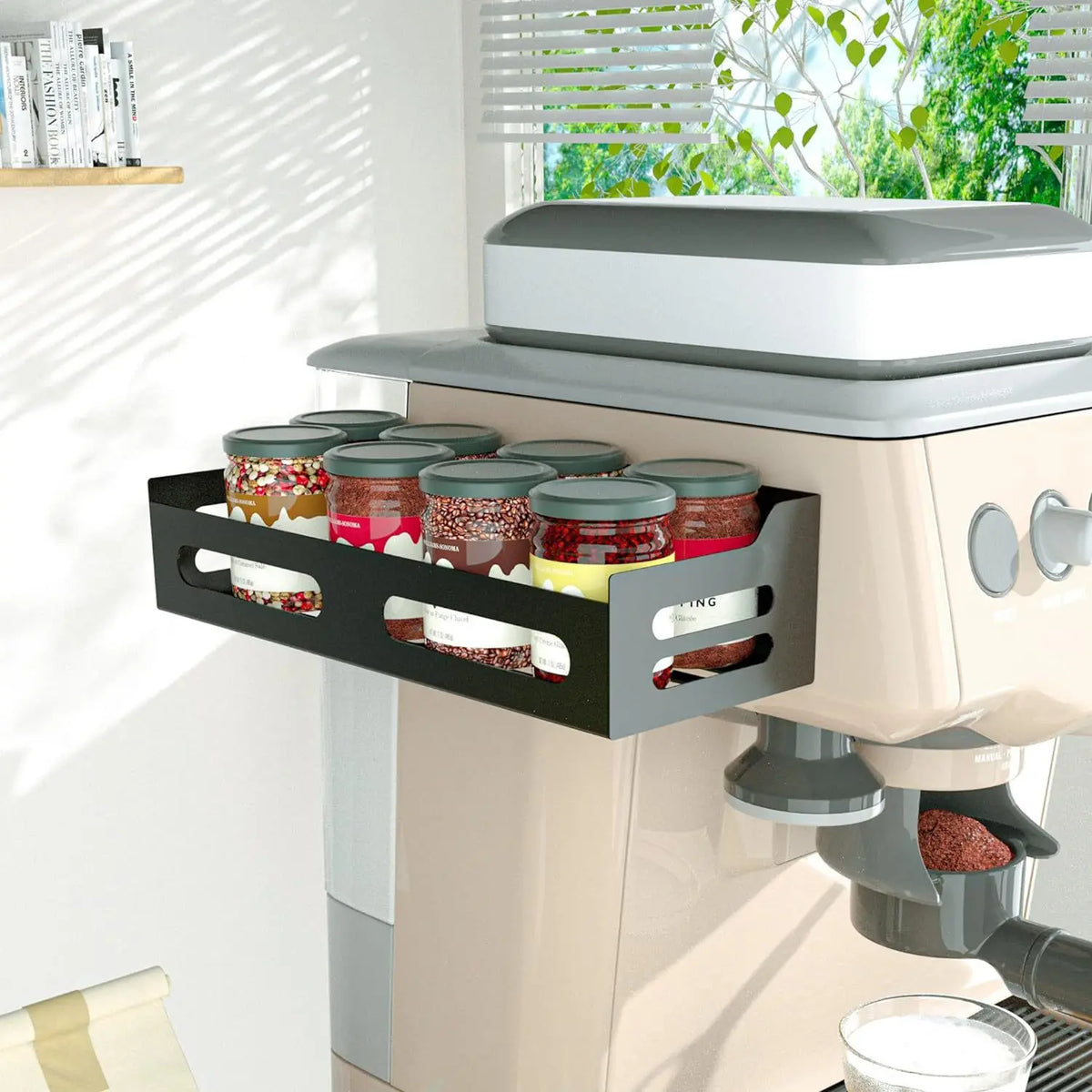 Magnetic Refrigerator Side Storage Rack | Kitchen Organizer Kitchen Storage Rack Babs
