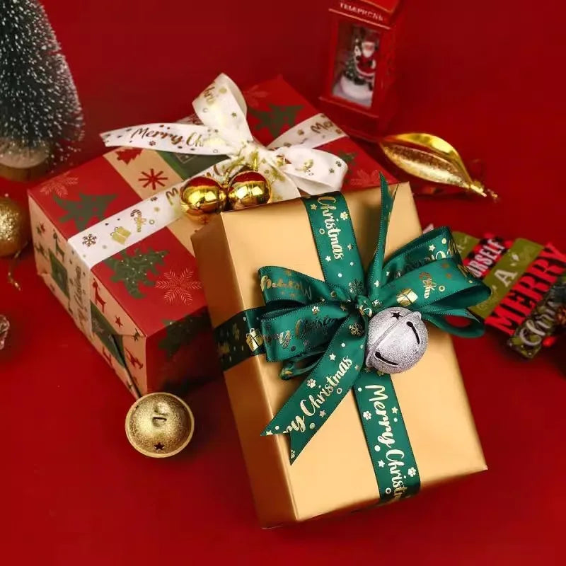 5m Christmas Ribbon for Tree, Gift Wrap & DIY Decorations Christmas Ribbon Babs