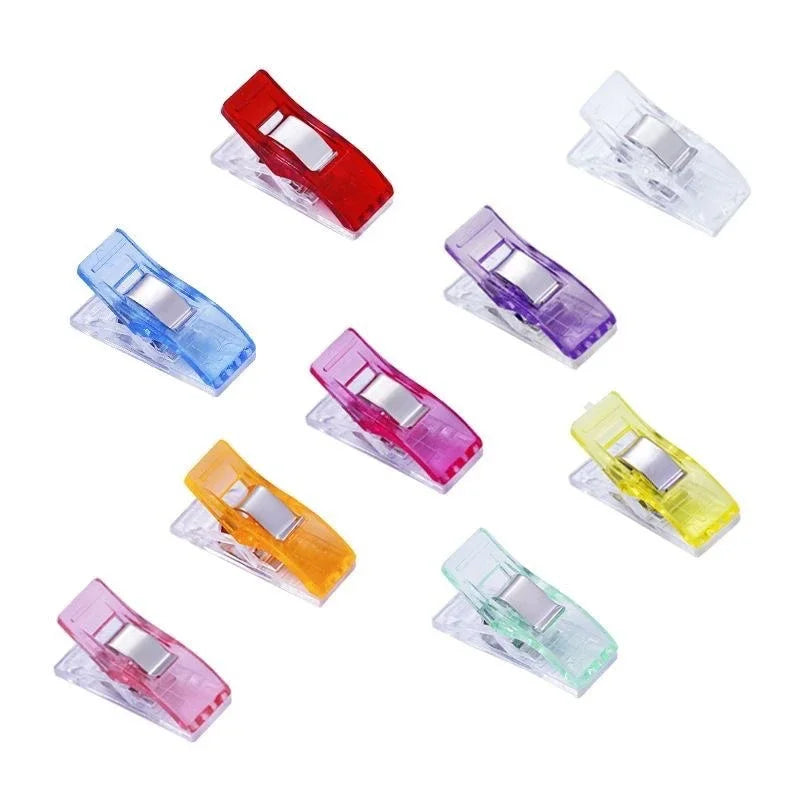 Colorful Sewing Clips 50/100/200 PCS – Plastic Craft Clips Sewing Clips Babs