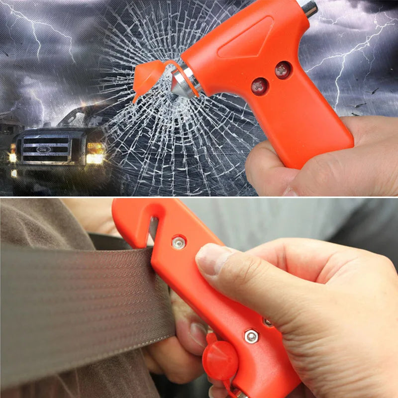 2-in-1 Car Emergency Hammer – Window Breaker & Belt Cutter Car Emergency Tool Babs