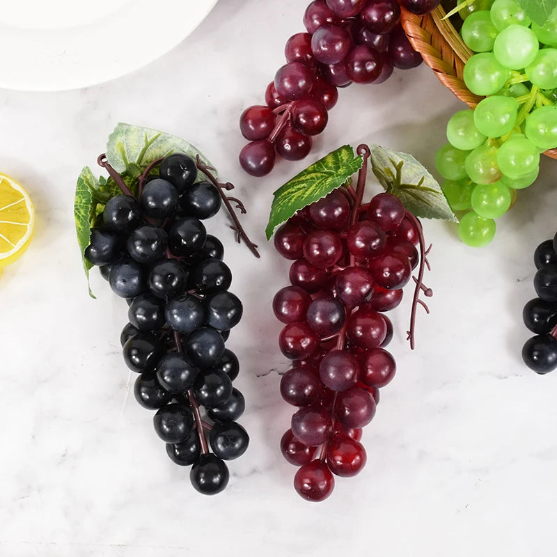 Artificial Grape Bunches – Faux Fruit Wedding & Home Decor Artificial Fruit Decor Babs