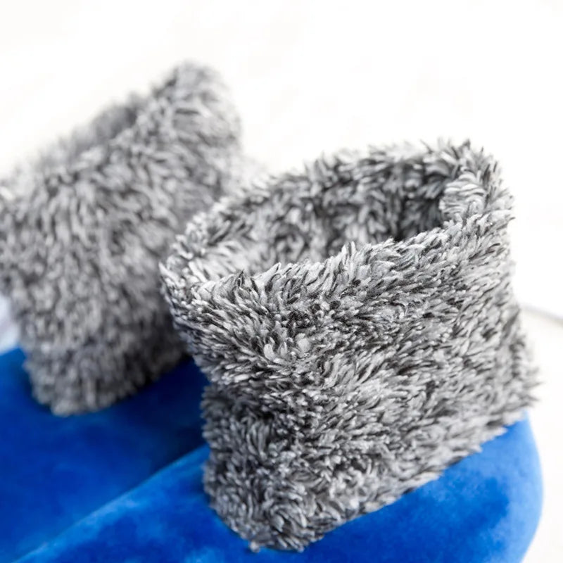 Warm Plush Non-Slip Winter Floor Socks for Women Plush Slipper Socks Babs