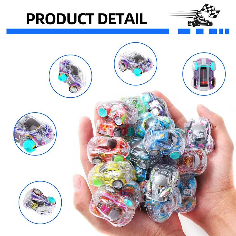Pull Back Racing Car Toys 12/24Pcs – Kids Party Favor Mini Cars Pull Back Toy Cars Babs