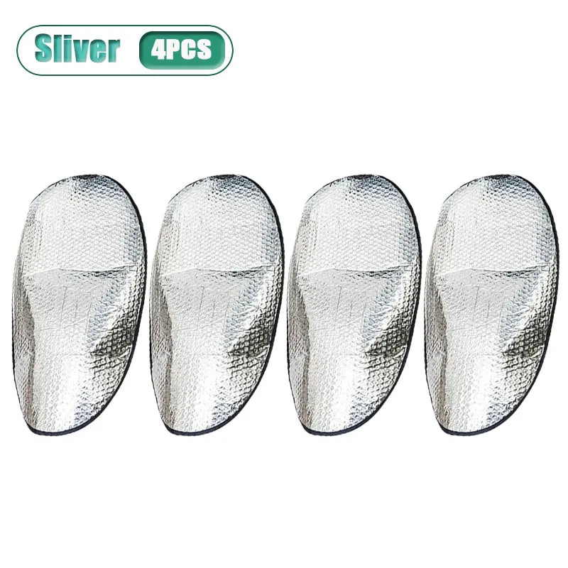 Waterproof UV Motorcycle Seat Cover – Universal E-Scooter Fit Motorcycle Seat Cover Babs Sliver-4PCS