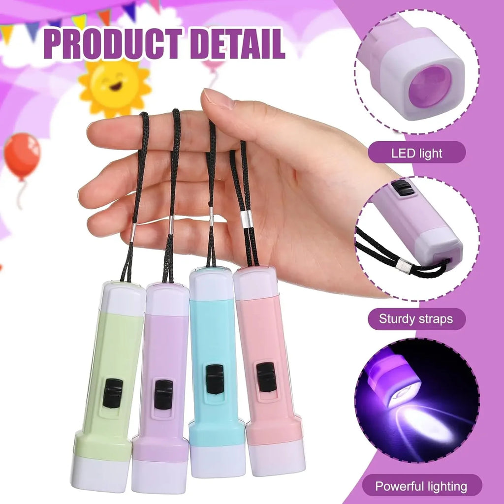 Mini LED Flashlight for Kids – Party Favors & Camping Gear Mini LED Flashlight Babs