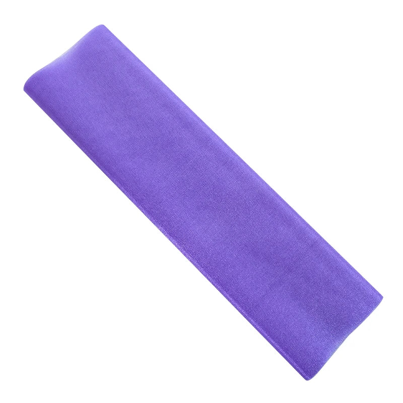 5m Sheer Organza Tulle Fabric Roll – Wedding Chair Sashes Décor Organza Fabric Roll Babs Purple