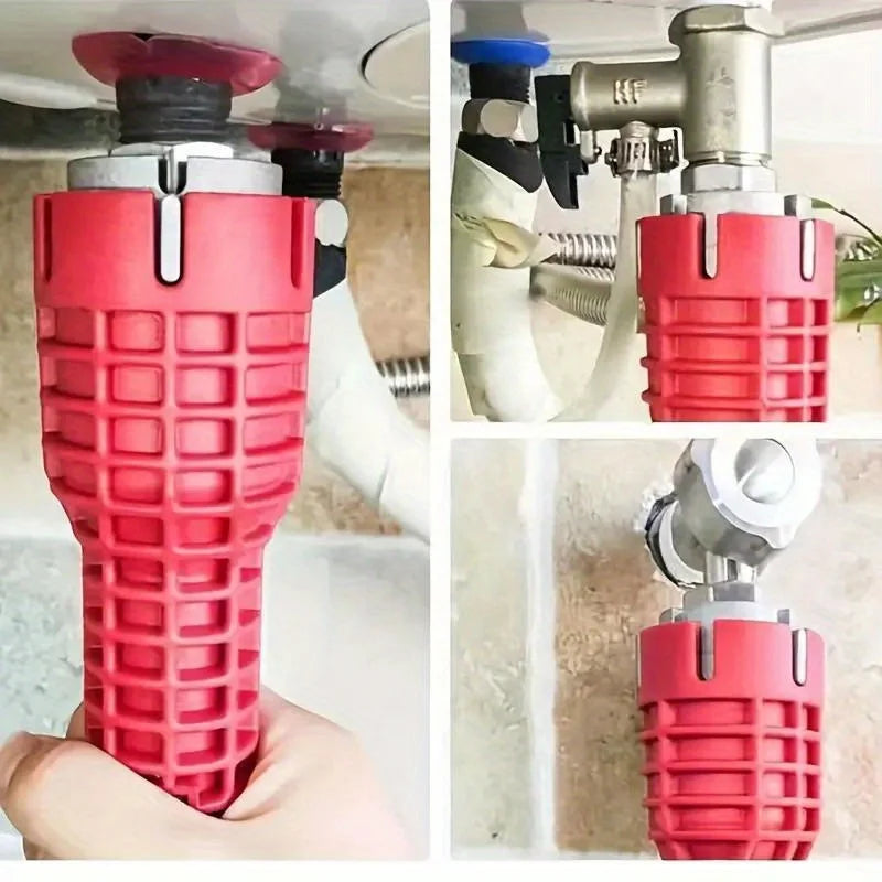 8-in-1 Multifunctional Sink Faucet Wrench – Universal Fit Plumbing Wrench Babs
