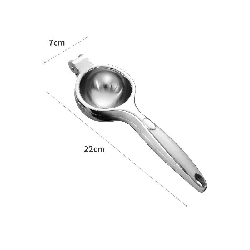 Manual Lemon Juicer Clip – Stainless Steel High-Yield Press Citrus Juicer Press Babs