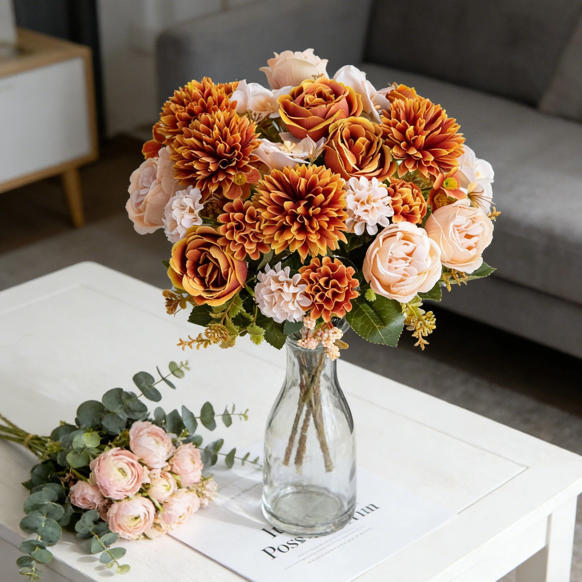 Silk Peony Artificial Flowers – Wedding & Home Décor Artificial Silk Flowers Babs