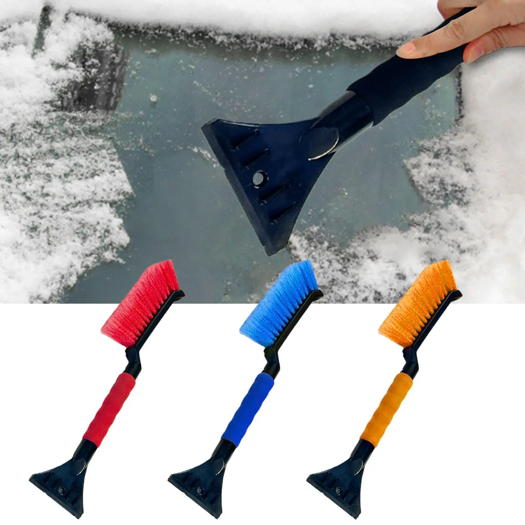 2-in-1 Car Snow Brush & Ice Scraper – Ergonomic Foam Grip Car Snow Brush Babs