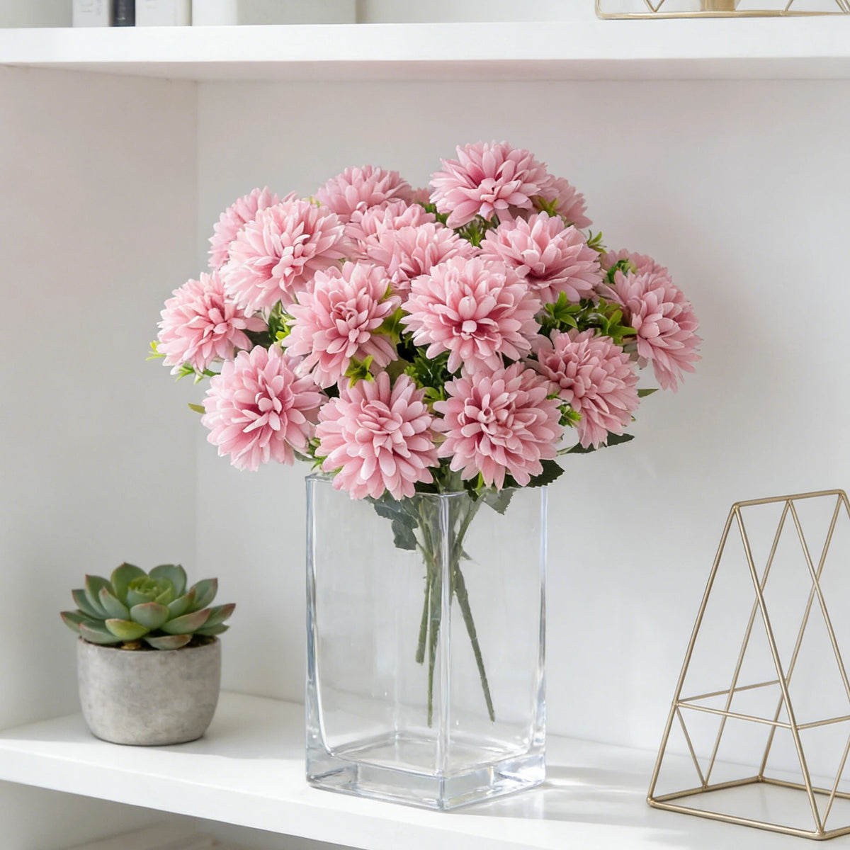 Artificial Silk Chrysanthemum Flowers – Wedding & Home Decor Artificial Silk Flowers Babs