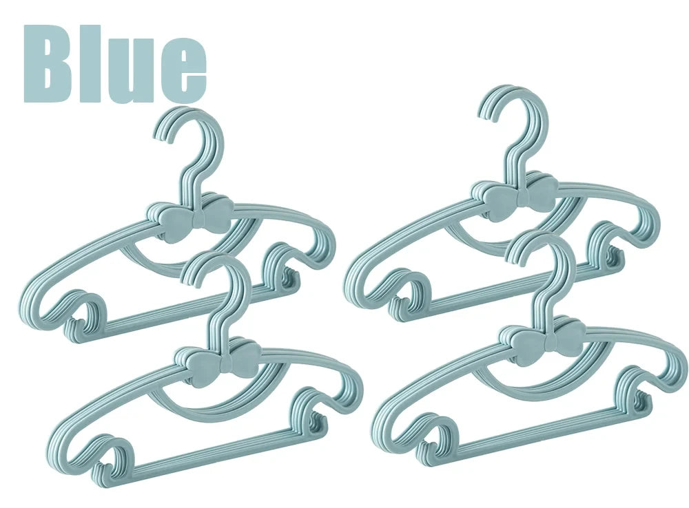 20pcs Kids Plastic Hangers – Children's Closet Organizer Children's Clothing Hangers Babs 20pcs Blue