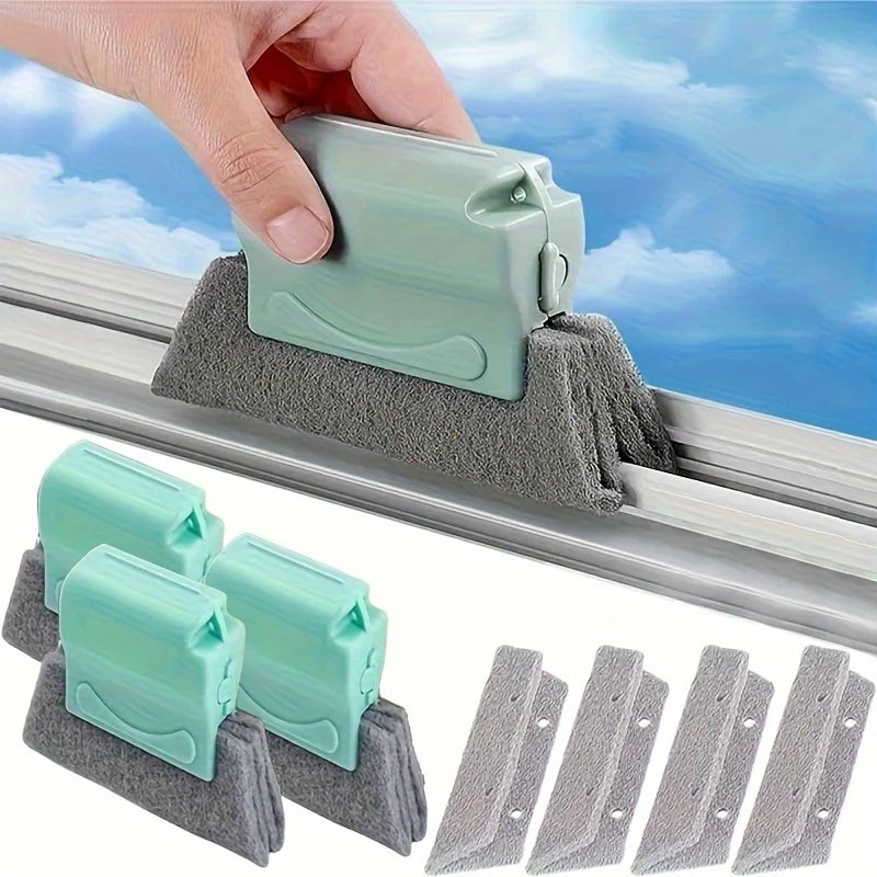 5-Piece Window Cleaning Kit with Plastic Handle & Squeegee Window Cleaning Kit Babs
