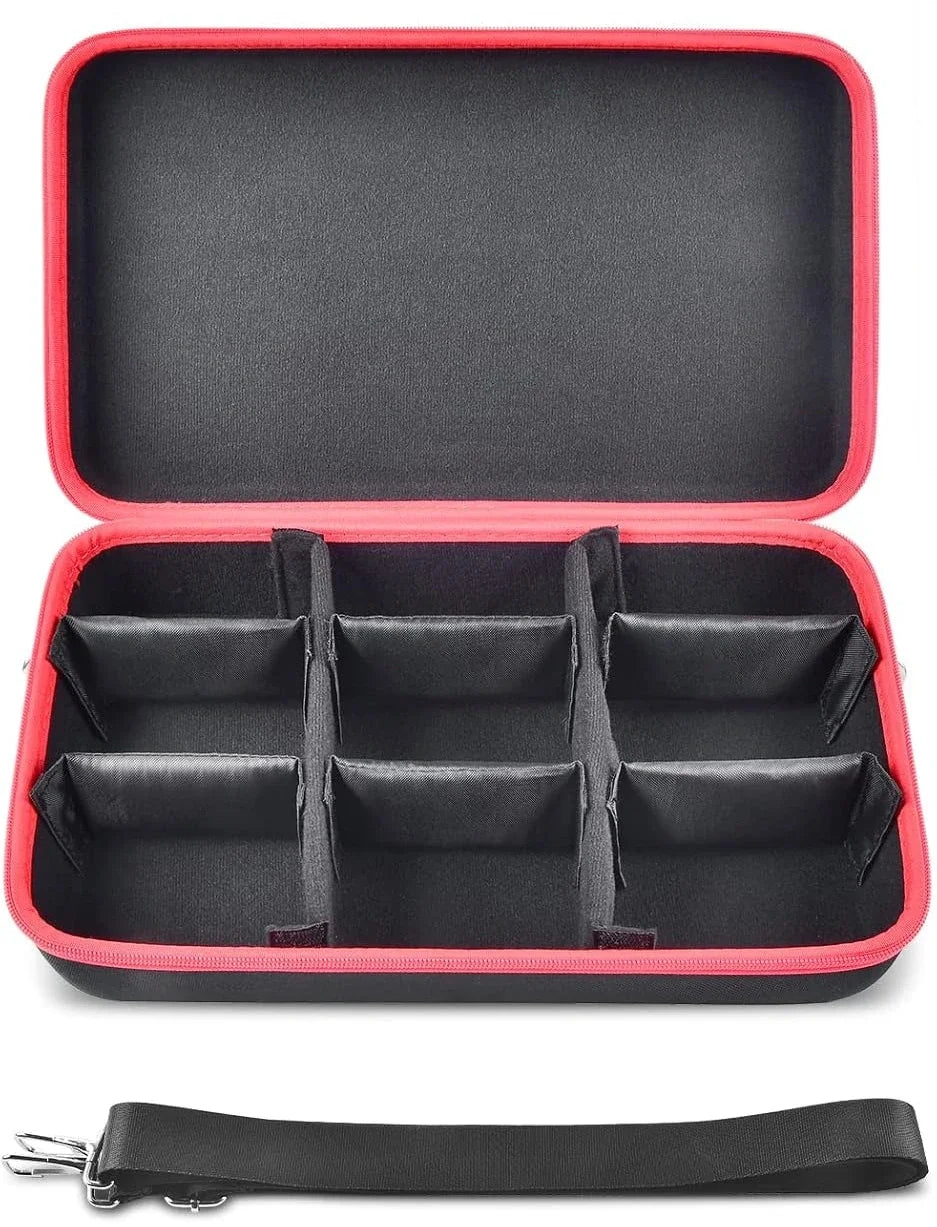 Extra Large Hard Battery Carrying Case – Tool Batteries & Charger Battery Storage Case Babs black