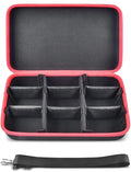 Extra Large Hard Battery Carrying Case – Tool Batteries & Charger Battery Storage Case Babs black