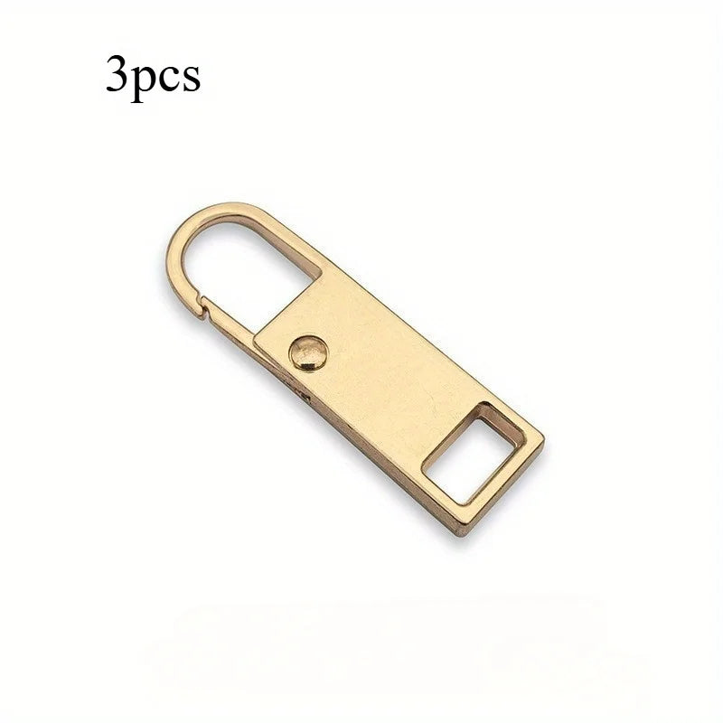 Metal Zipper Pull Replacement Kit – Detachable Zipper Heads Zipper Repair Kit Babs Golden