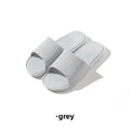 Couple Slippers Non-Slip Soft Sole Indoor Home Sandals Indoor Slippers Babs 40-41 GRAY