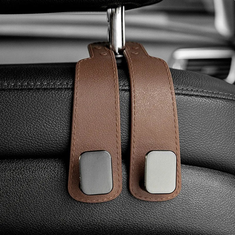 Car Seat Back Dual Hook Organizer – Heavy Duty Vehicle Mount Car Seat Hook Babs 2pcs 1
