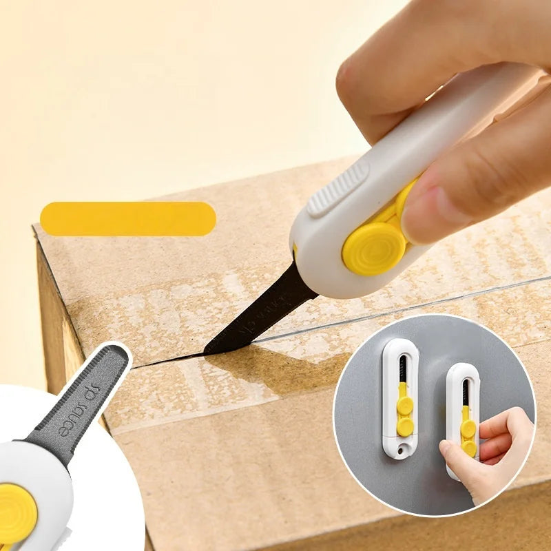Magnetic Letter Opener & Box Cutter – Mini Stainless Steel Letter Opener Babs