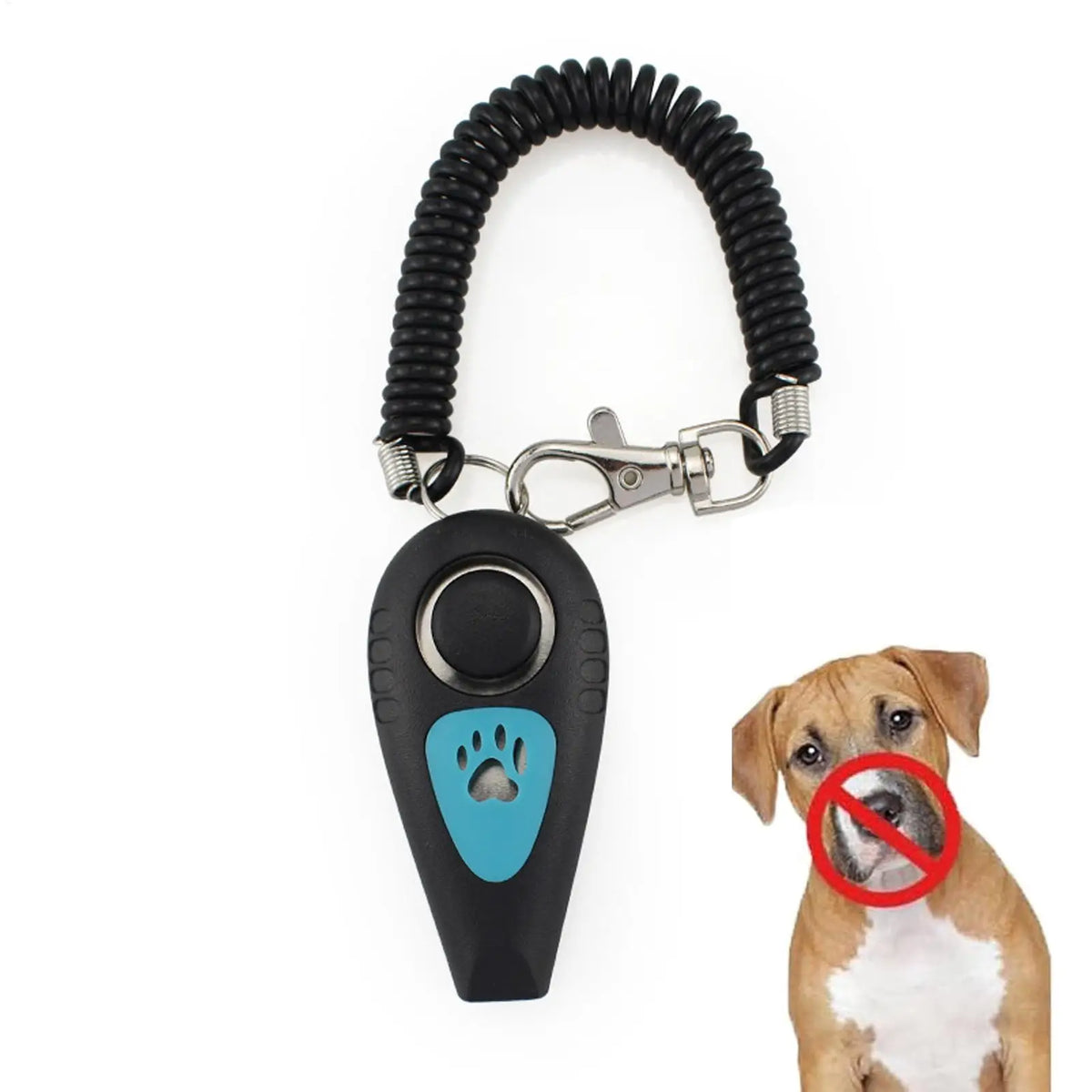 Dog Training Clicker with Wrist Strap – Cat & Pet Trainer Pet Training Clicker Babs