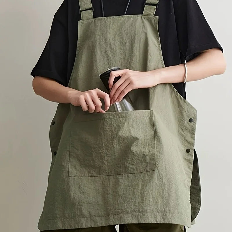 Japanese Waterproof Unisex Workwear Apron – Kitchen & Barber Workwear Apron Babs