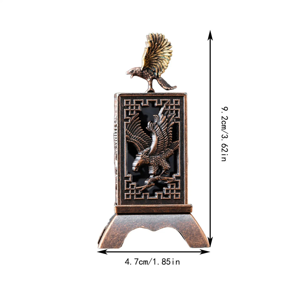 Chinese Style Zinc Alloy Incense Burner & Aromatherapy Holder Incense Burner Babs