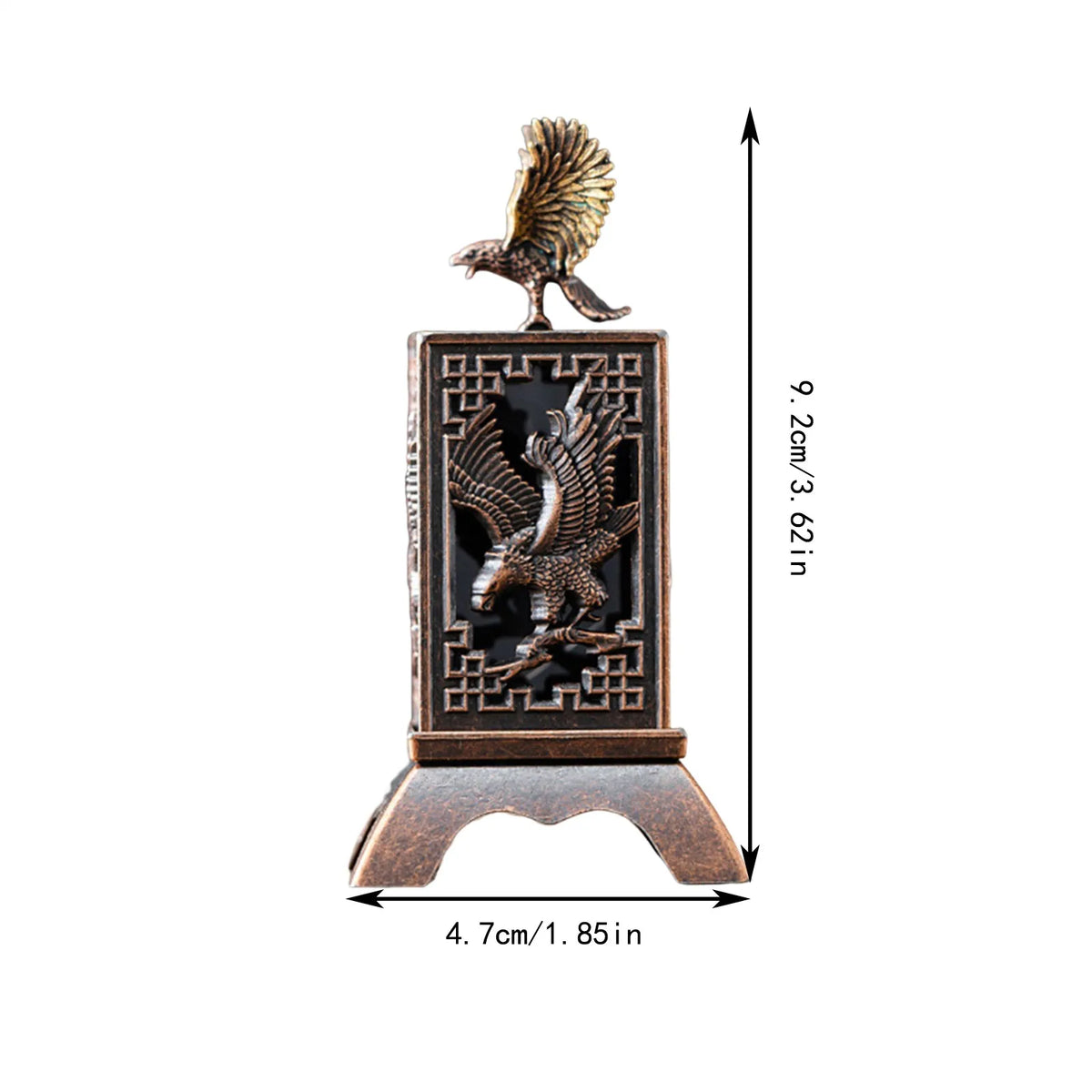 Chinese Style Zinc Alloy Incense Burner & Aromatherapy Holder Incense Burner Babs