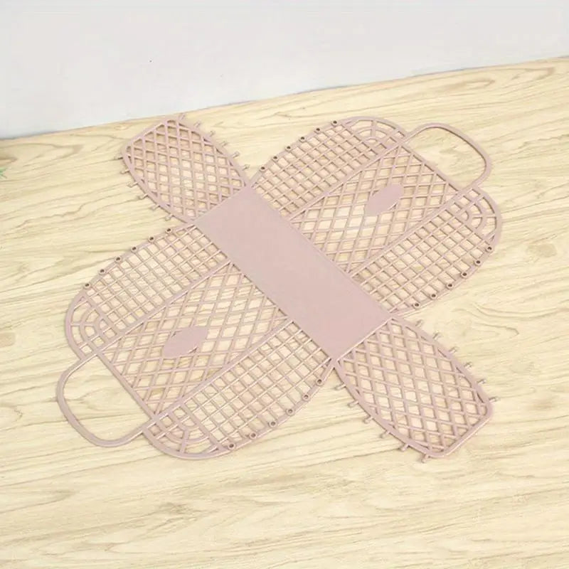 2-Pack Foldable Mesh Laundry Basket – Portable Plastic Wash Basket Foldable Laundry Basket Babs