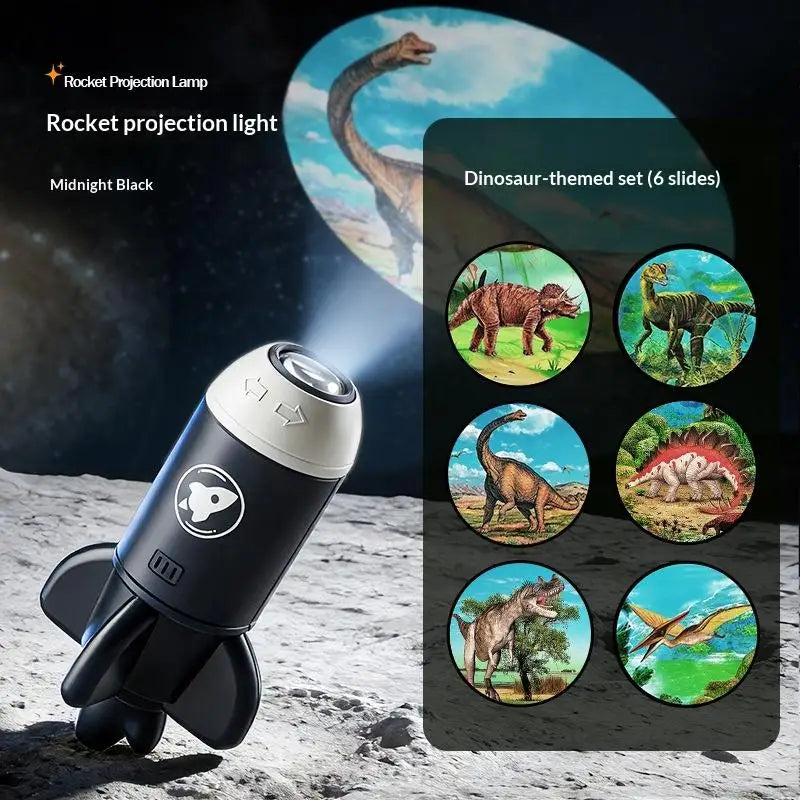 Dinosaur Starry Sky Night Light LED USB Projector for Kids Kids Night Projector Babs A4