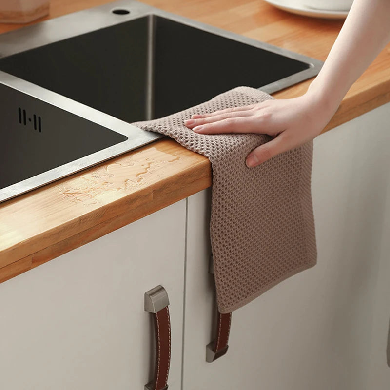 100% Cotton Waffle Weave Dish Cloths – Soft & Absorbent Pack Kitchen Dish Cloths Babs