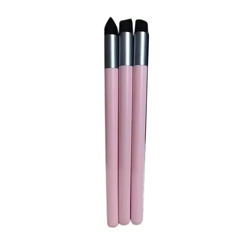 3-Piece Sponge Art Pen Set – Painting, Pastel & Sketch Tools Sponge Art Pen Set Babs A2 Pink