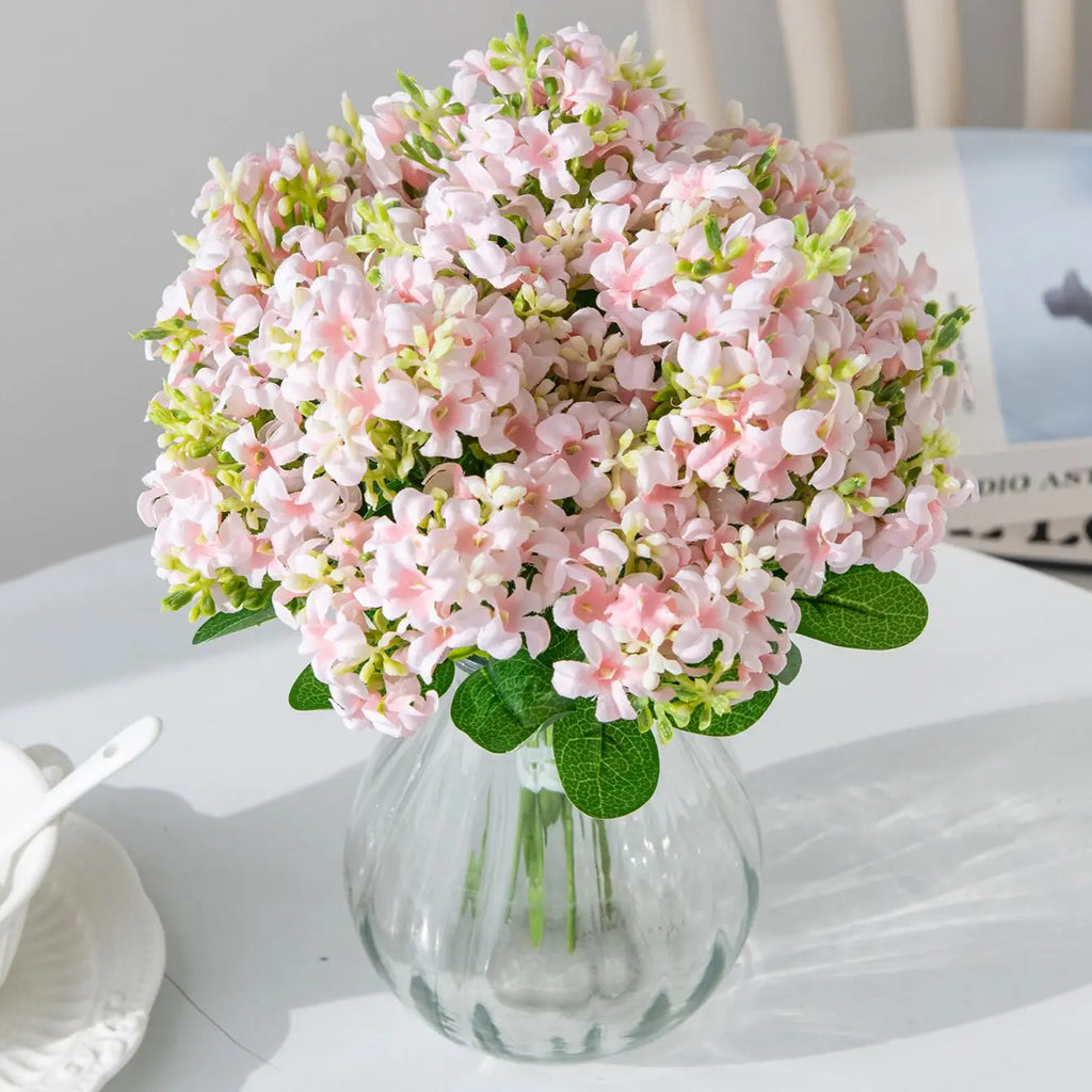 Silk Hyacinth Artificial Flowers – Wedding & Home Décor Bouquet Artificial Flower Bouquet Babs