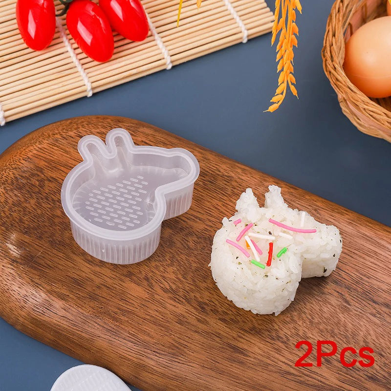 Triangle Onigiri Rice Mold – Sushi Making Tool Sushi Rice Mold Babs 2Pcs-Piggy