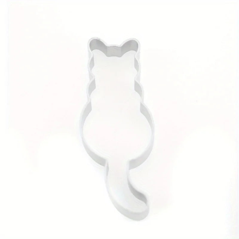 Cat Shaped Cookie Cutter – Aluminum Kawaii Biscuit Mold Cookie Cutter Babs