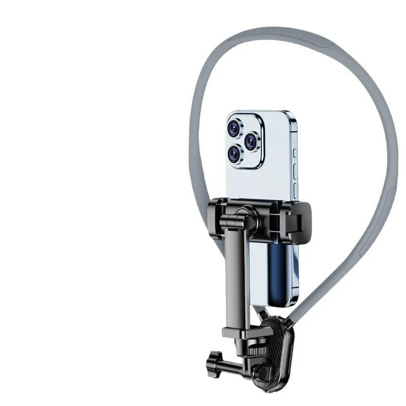 Magnetic Neck Phone Holder POV Mount – Anti-Shake Sports Camera Camera Neck Mount Babs