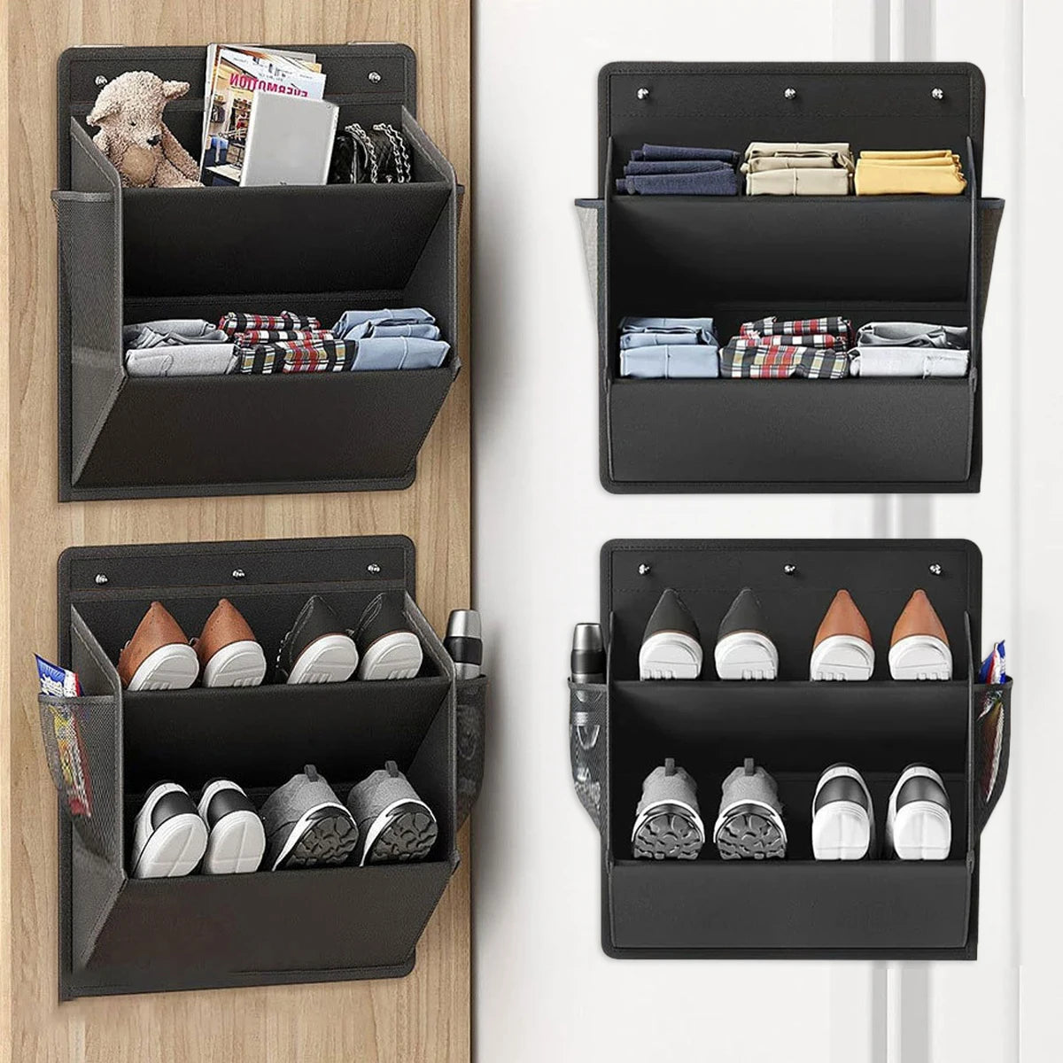 Over-the-Door Shoe Organizer – Large Pocket Hanging Rack Shoe Organizer Babs