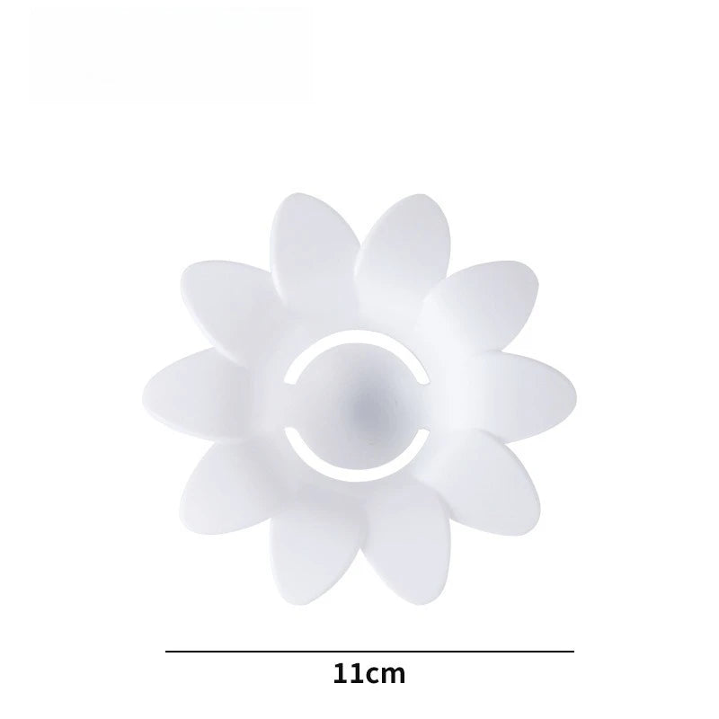 Flower Egg Yolk & White Separator – Fun Kitchen Tool Egg Separator Tool Babs white