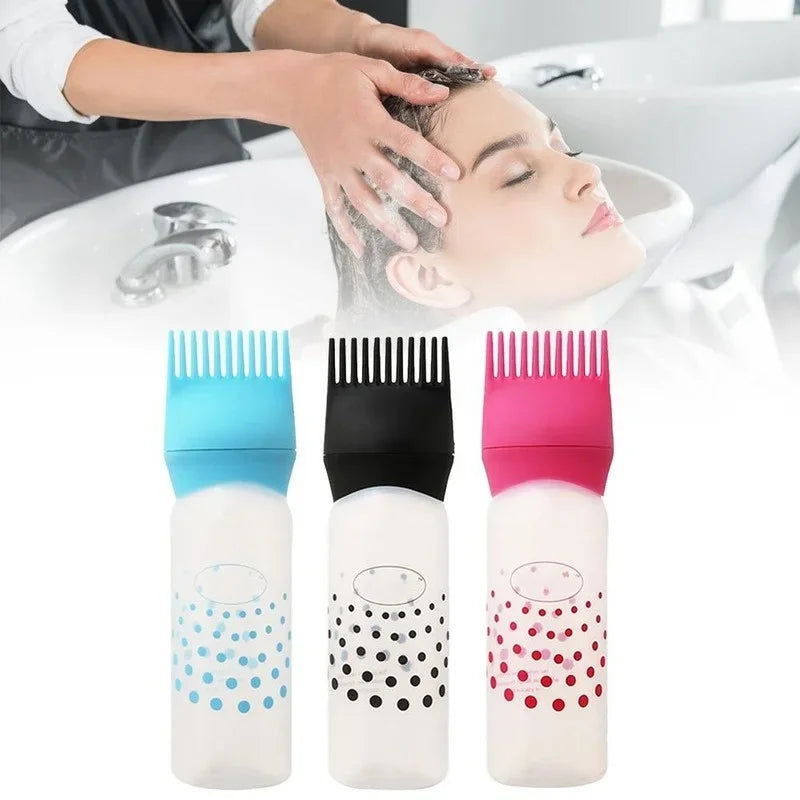 Refillable Hair Dye Applicator Brush Bottle – Salon Tool Hair Color Applicator Babs