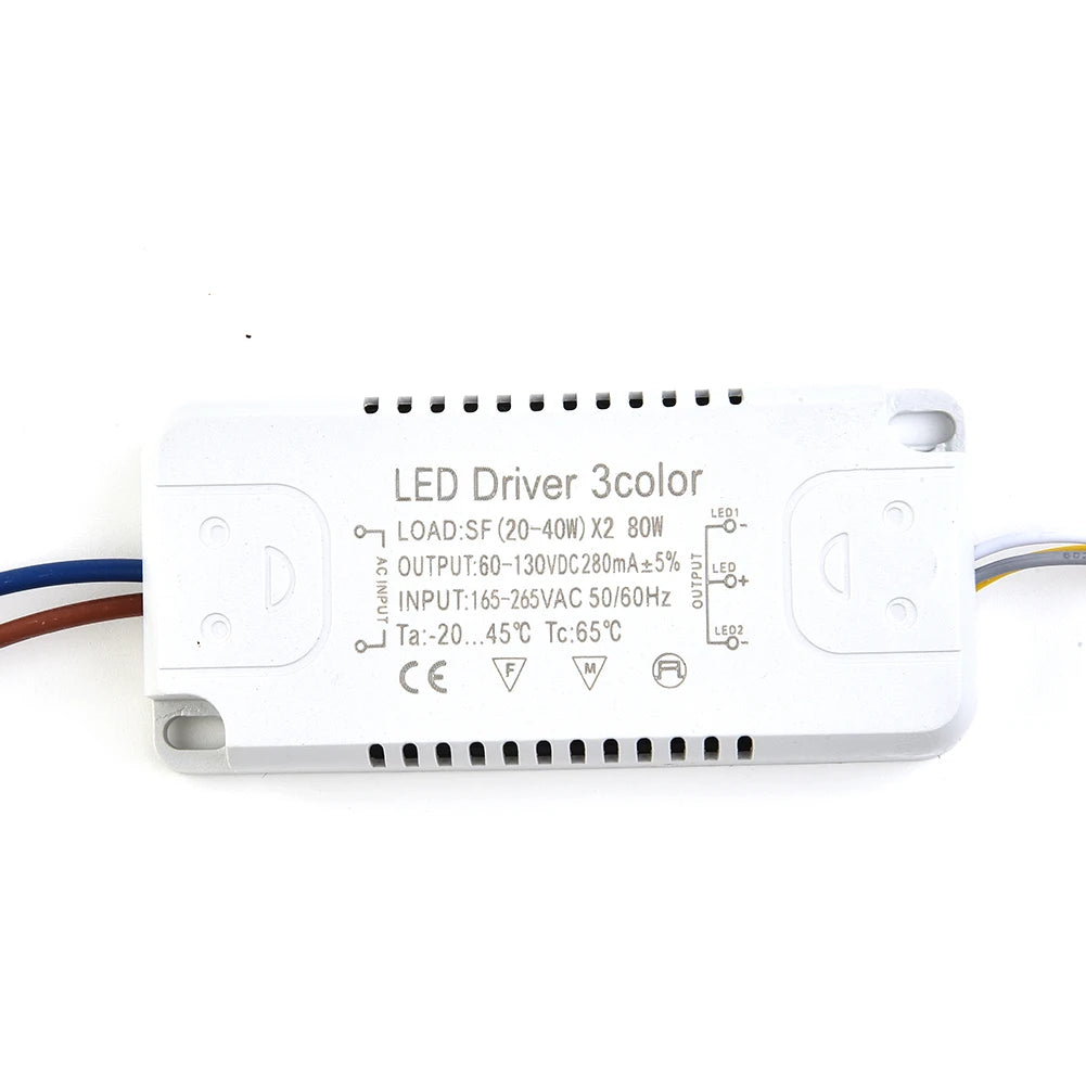 LED Driver 3-Color 8–70W Non-Isolating Transformer | LED Lighting LED Driver Transformer Babs 20-40W