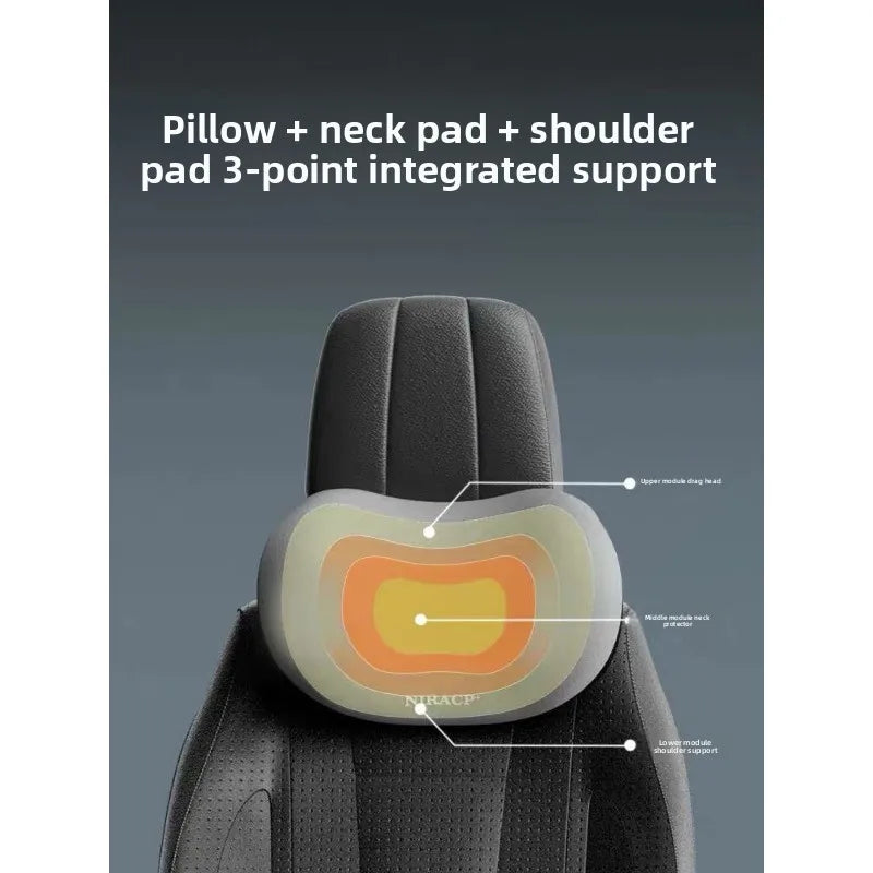 Memory Foam Car Neck Pillow – Auto Headrest Support Cushion Car Neck Pillow Babs